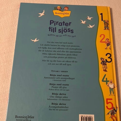 Bok: Pirater till sjöss av BonnierCarlsen