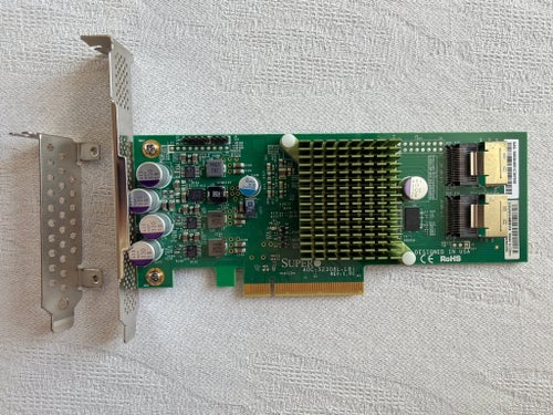 Supermicro AOC-S2308L-L8i (LSI 9207-8i HBA)