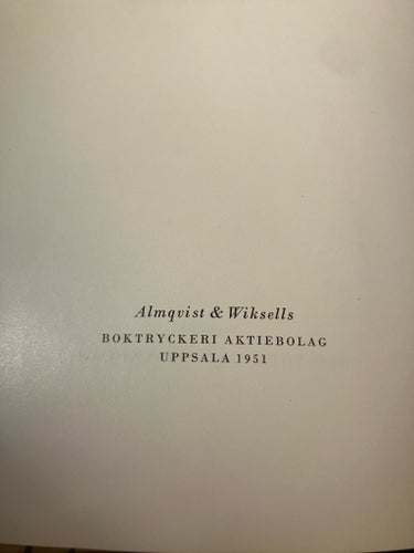 Polisen lägger pussel (1951) – Fint halvfranskt band