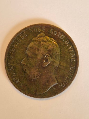 5 Öre från 1872 Karl XV