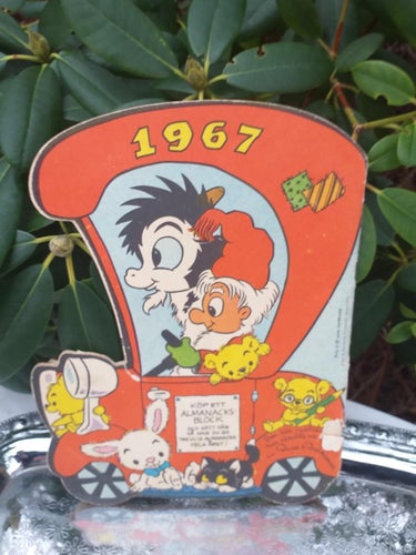 Bamse samlarobjekt Julbocken från 1967 FInt skick