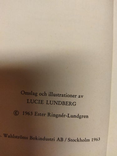 Hoppsan Vill bli berömd av Ester Ringner Lundgren. bok. Very Fine plus