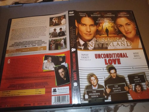 Unconditional Love (Kathy Bates) + Finding Neverland (Johnny Depp) - 2-disc