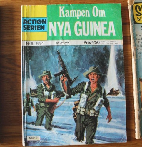 Action Serien 1984 NR 8 Kampen om Nya Guinea