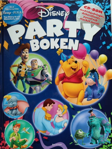 PARTYBOKEN + CD, DISNEY / EGMONT 2003