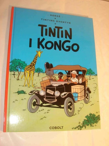 Tintins äventyr 02 - Tintin i Kongo INB. NY Cobolt