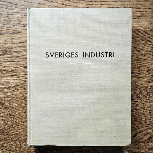 Sveriges industri - 1936