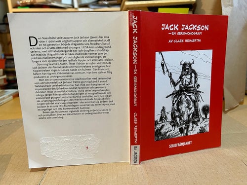 Jack Jackson En seriemonografi av Claes Reimerthi, bok, Very good plus, SM