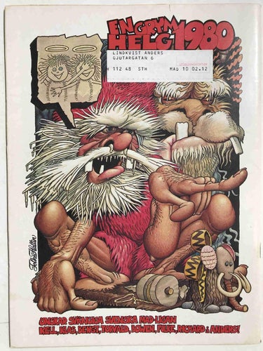 MAD - 1980:10 FN+ med julkort