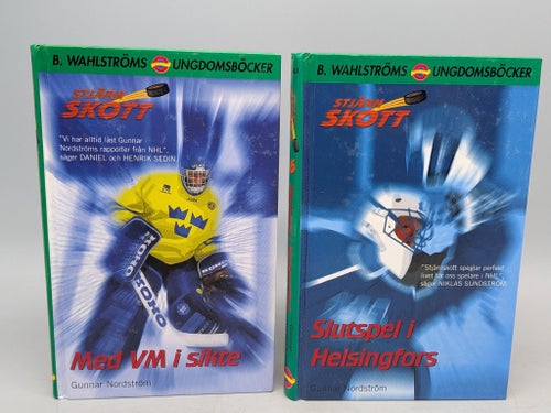 Hockeyböcker - Stjärnskott - Med VM i sikte / Slutspel i Helsingfors - Nordström