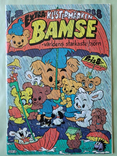 Bamse nr 8 från 1998