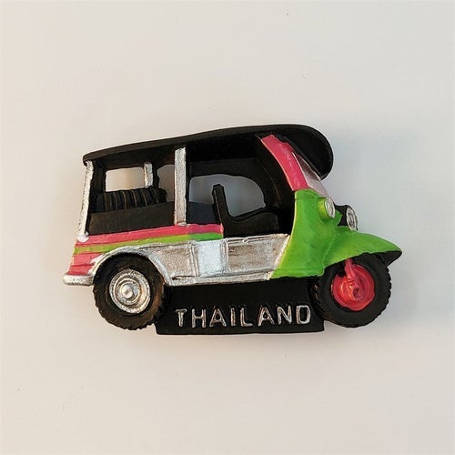 Thailand Bangkok Tuk Tuk Kylskåpsmagnet