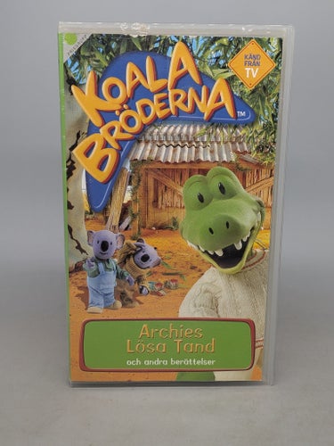 Kola Bröderna - Archies Lösa Tand - Svenskt tal - VHS