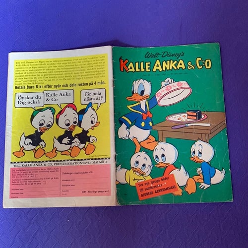 Kalle Anka & C:o Nr 49, 1961