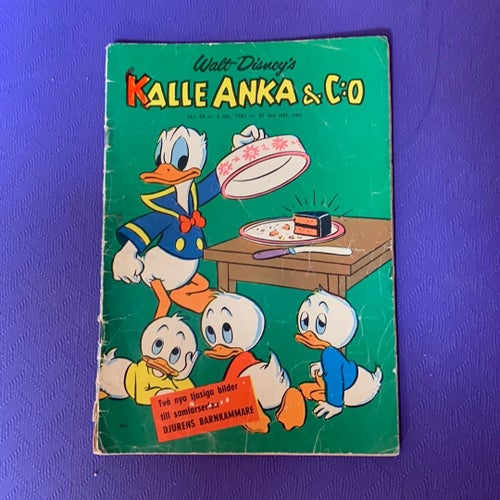 Kalle Anka & C:o Nr 49, 1961