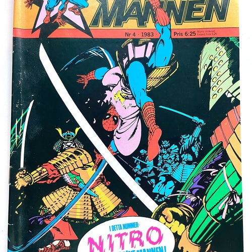 Spindelmannen Nr 4 1983