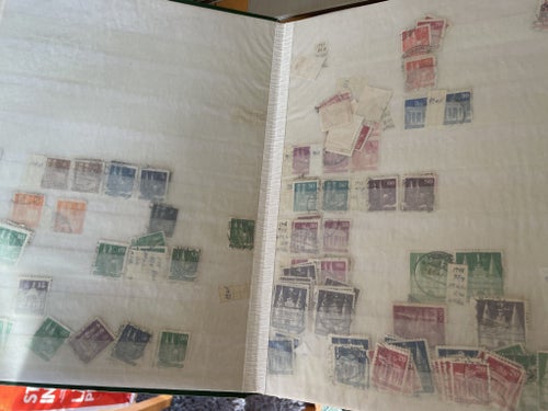 Bundespost, Zoner: samling till 1990 i 32 sidigt album.
