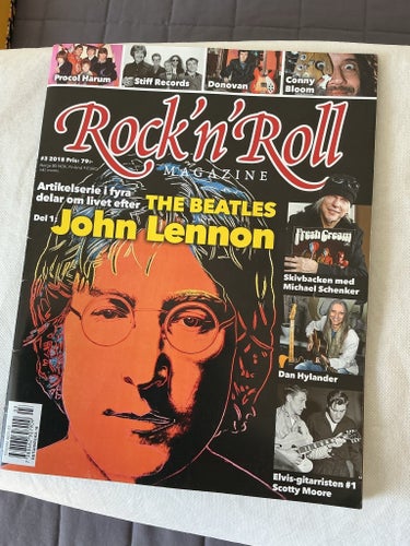 Rock'n'Roll Magazine #3 2018 med John Lennon