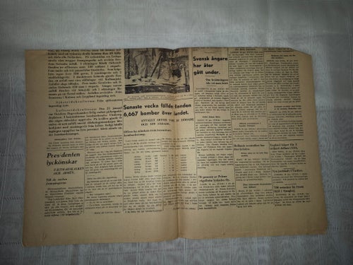 Åbo Underrättelser 23 jan 1940
