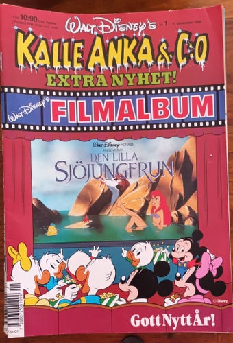 Kalle Anka & C:o 1991, saknas 2 nr.