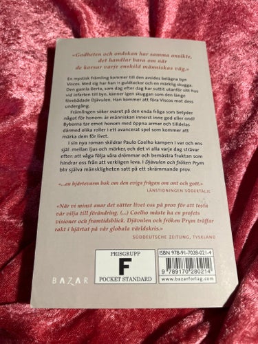 Djävulen och fröken Prym av Paulo Coelho