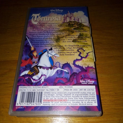Törnrosa - Walt Disney Klassiker, Toppskick!,VHS