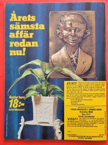 Mad nr 2 från 1981