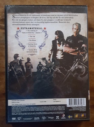 Sons of Anarchy - Säsong 1 / CD Box (4 disc) / DVD