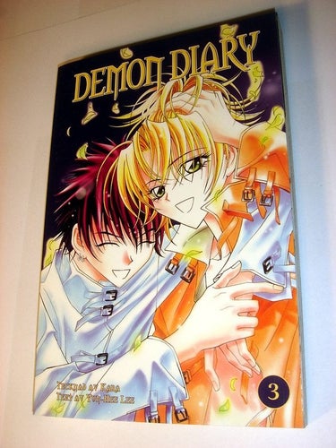 DEMON DIARY MANGA serie på svenska NY OLÄST Nr 3