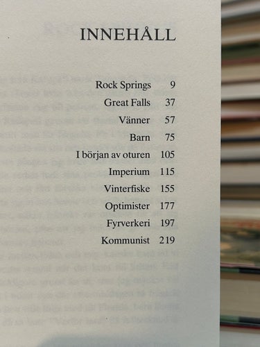 Vinterfiske av Richard Ford. Bok. Very Fine plus