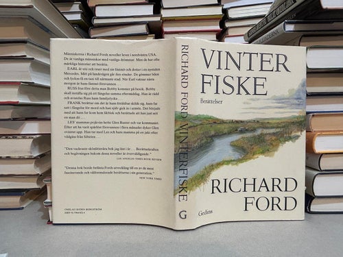 Vinterfiske av Richard Ford. Bok. Very Fine plus