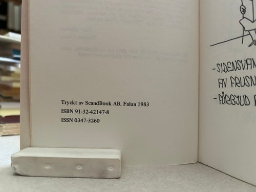Staffans stollar 1983 av Staffan Linden, bok, Very Fine plus