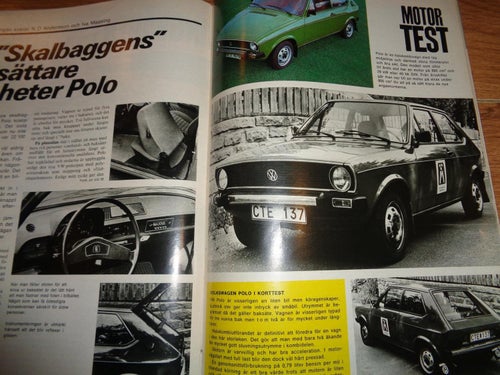 Motor nr25 1975 Volvo 66, VW Polo