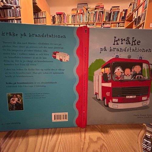 Kråke på brandstationen av Marie Bosson Rydell, Jessica Lindholm, Very fine plus