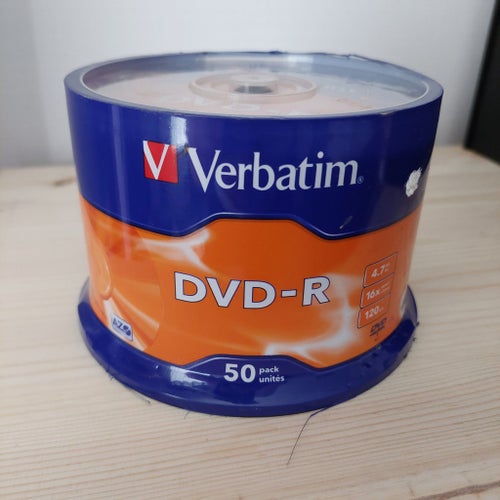 Verbatim DVD-R 4.7GB 16x 50-pack