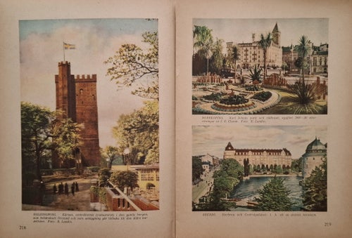 Malmö, Helsingborg, Karlskrona, Gävle mm av Ewert Wrangel