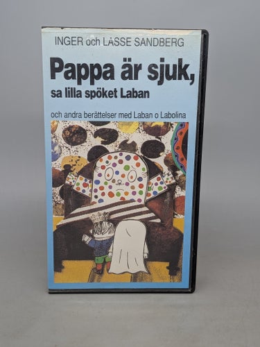 Pappa är sjuk, sa lilla spöket Laban - Svenskt tal - VHS