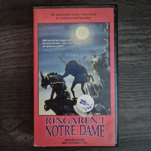 Ringaren i Notre Dame hyr VHS
