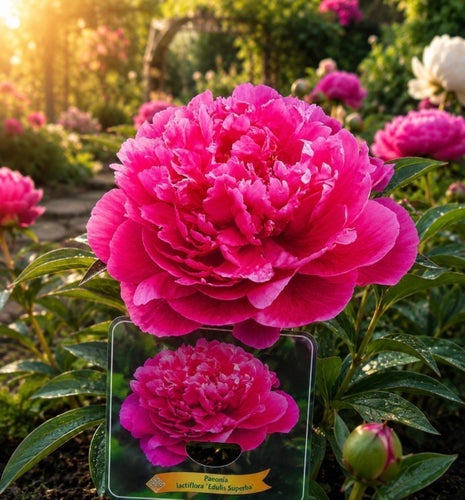 Paeonia lactiflora 'Edulis Superba' - Pion