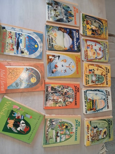 Min skattkammare, komplett samling,Natur och Kultur, 1961