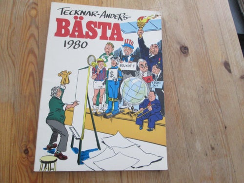 TECKNAR ANDERS BÄSTA 1980 I FINT SKICK