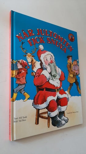 NÄR JULTOMTEN FICK SNUVA TODD BIRO TRYCKT 1983 FINT SKICK