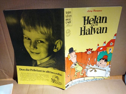 Helan och Halvan 1968 nr 61, Very fine plus