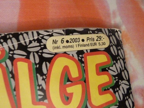 HÄLGE, NR 6 - 2003, TIDNING