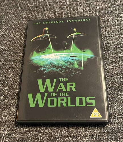 THE WAR OF THE WORLDS - VÄRLDARNAS KRIG (1953) I FINT SKICK, MED SVENSK TEXT!