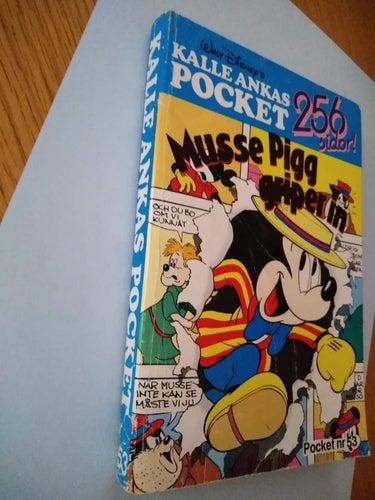Kalle Ankas Pocket nr 53 Musse Pigg griper in