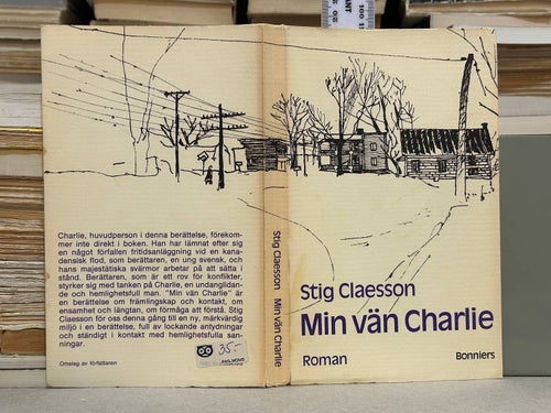 Min vän Charlie av Stig Claesson. Bok. Very Fine plus