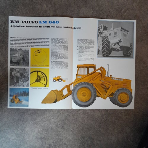 Broschyr BM-Volvo Lastmaskin LM 640
