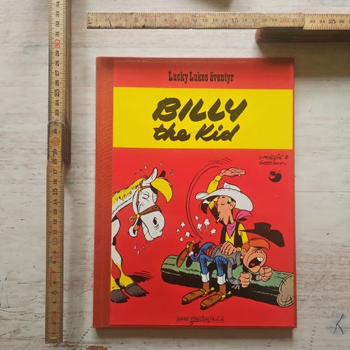 Lucky Luke äventyr: Billy the Kid av Morris & Goscinny, 1987