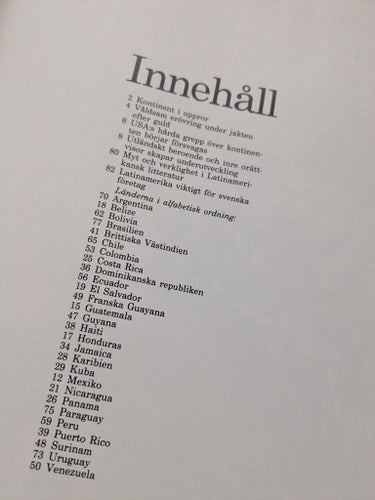 Magasin: Latinamerika - Dagens Nyheter, 1982